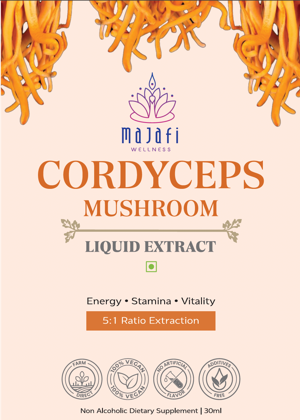 Cordyceps Mushroom Liquid Extract