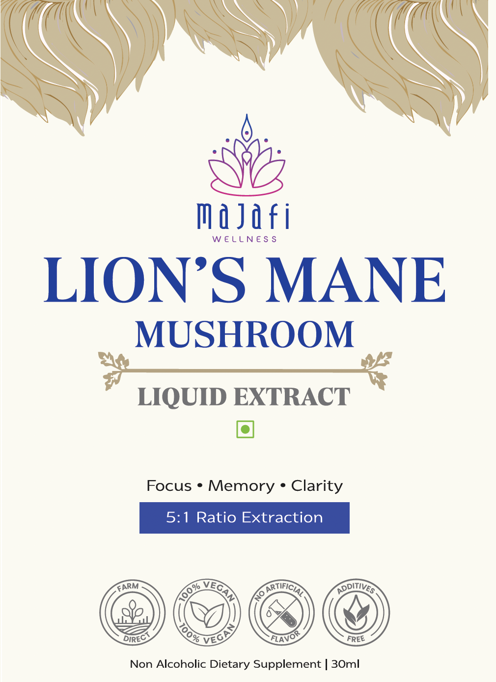 Lions Mane Mushroom Liquid Extract