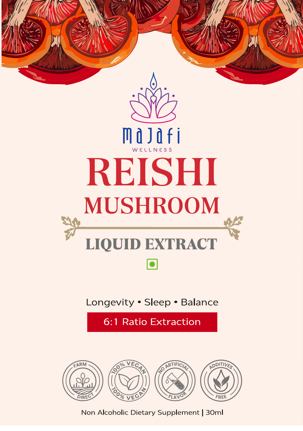 Reishi Mushroom Liquid Extract